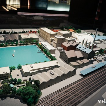 Musée Yebisu (Tokyo), Maquette de l'ancien quartier d'Ebisu