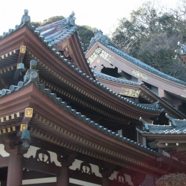 Hase-dera (Kamakura), Détail architectural