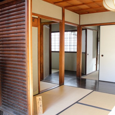 Quartier Naramachi à Nara, Intérieur d'une ancienne maison traditionnelle