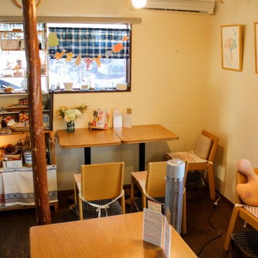 Quartier Naramachi à Nara, Intérieur d'un restaurant