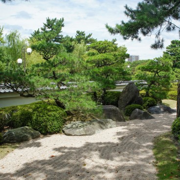 Parc Ohori (Fukuoka), Jardin sec dans le jardin Ohori Teien