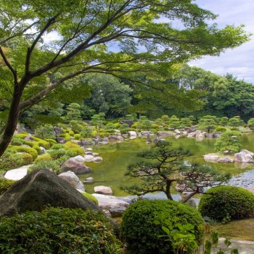 Parc Ohori (Fukuoka), Jardin japonais Ohori Teien