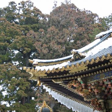 Toshogu à Nikko, détail architectural 2
