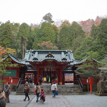 Hakone-jinja, Pavillons du sanctuaire