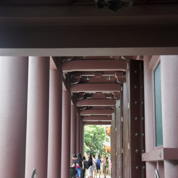 Tocho-ji (Fukuoka), Coursive du bâtiment principal