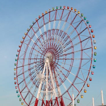 Daikanransha, la grande roue d'Odaiba 2