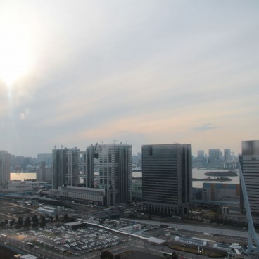 Daikanransha, vue sur Odaiba 2