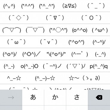 Smileys Japonais Iphone