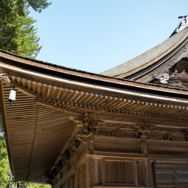 Kongobu-ji (Mont Koya), Détail architectural