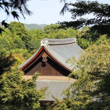 Tenryu-ji (Arashiyama, Kyoto), vue sur les bâtiments du temple 2