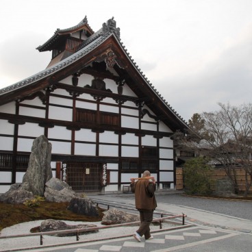 Tenryu-ji (Arashiyama, Kyoto), moine du temple