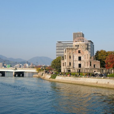 Hiroshima (Chugoku), Dôme Genbaku et rivière Motoyasu