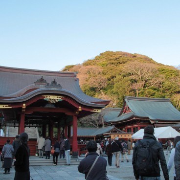 Tsurugaoka Hachiman-gu (Kamakura), pavillon Maiden du sanctuaire 3