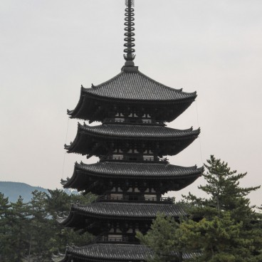 Kofuku-ji (Nara), Pagode à 5 étages Gojunoto