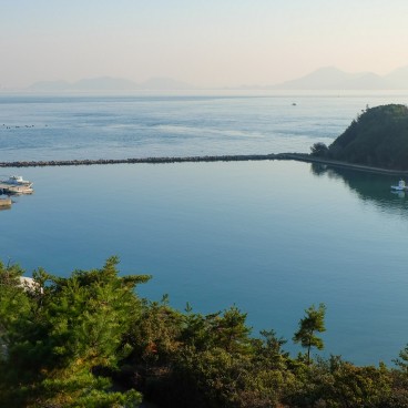 Naoshima, Vue sur la mer intérieure de Seto