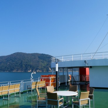Naoshima, Ferry assurant les liaisons avec l'île 2