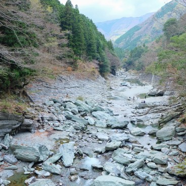 Vallée d'Iya à Shikoku
