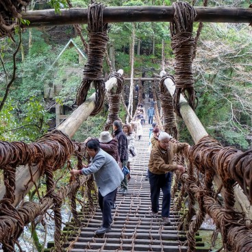 Vallée d'Iya (Shikoku), Pont Iya-Kazurabashi 3