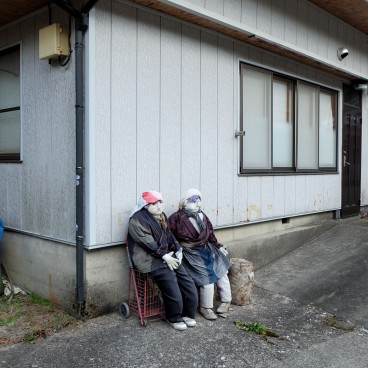 Kakashi no Sato, épouvantails d'habitants de Nagoro