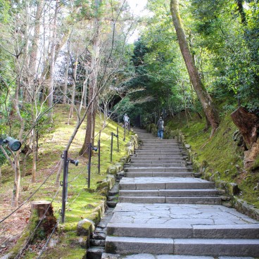 Temple Chion-in à Kyoto, Chemins pavés 2