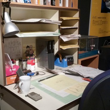 Musée de l'Animation de Suginami (Tokyo), Reconstitution du lieu de travail des animateurs
