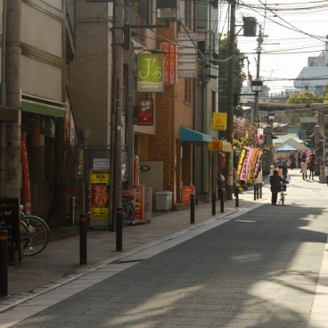 Osaka Tenmangu, rue du quartier Ogimachi