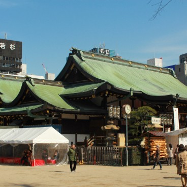 Osaka Tenmangu pendant le festival Ume Matsuri 5