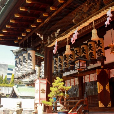 Osaka Tenmangu pendant le festival Ume Matsuri 3