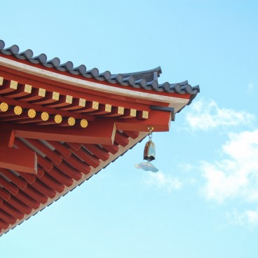 Heijo (Nara), Clochette au toit du Daigoku-den