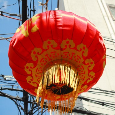 Nankinmachi (Kobe), lanterne décorative