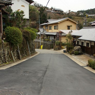 Takao (Kyoto), rue et maisons du village