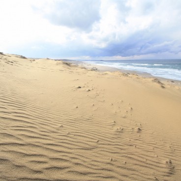 Tottori (Chugoku), vue sur les dunes de sable