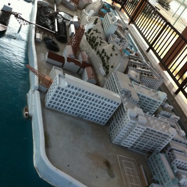 Maquette de Gunkanjima (Hashima)