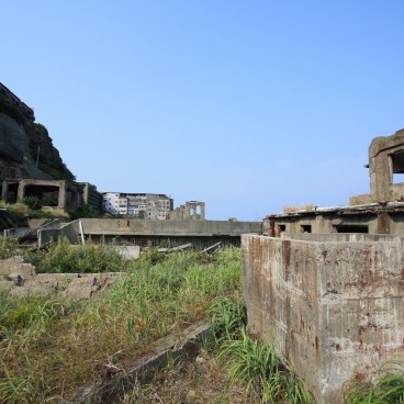 Hashima, Vue sur les ruines de Gunkanjima 2