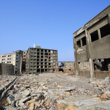 Hashima, Vue sur les ruines de Gunkanjima 3