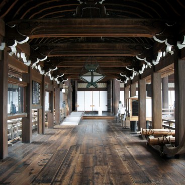 Higashi Hongan-ji (Kyoto), Espace d'exposition dédié aux rénovations