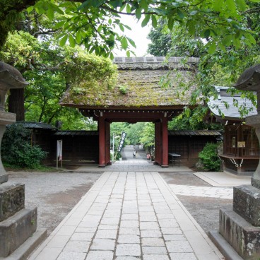 Chofu, Jindai-ji, porte Sanmon