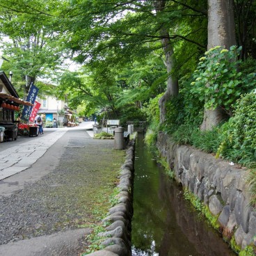 Chofu, Jindai-ji, rue des restaurants