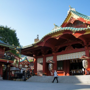Pavillon principal de Kanda Myojin à Tokyo