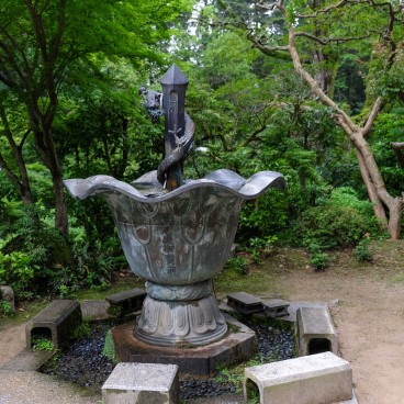 Shoshazan Engyoji, fontaine