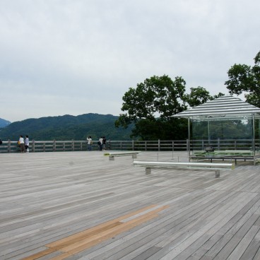 Maison de thé en verre Kôan en 2016 au Shogunzuka 3