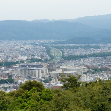 Observatoire sur Kyoto depuis Shogunzuka 2