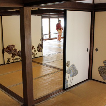 Shoren-in (Kyoto), Portes fusuma rénovées par Ki-Yan 2