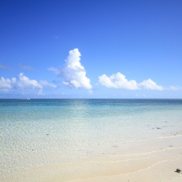 Ile de Kume-jima à Okinawa, Plage de sable blanc 2