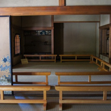 Villa Kyu Asakura à Shibuya, Pièce couverte de tatamis 2