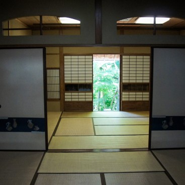 Villa Kyu Asakura à Shibuya, Pièce couverte de tatamis 3