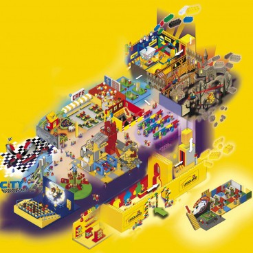 Legoland Discovery Center (Tokyo), plan