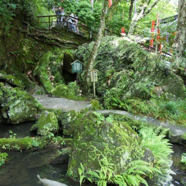 Etang à l'Ishiyama-dera à Otsu