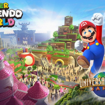 Universal Studios Japan (USJ, Osaka), illustration du Super Nintendo World