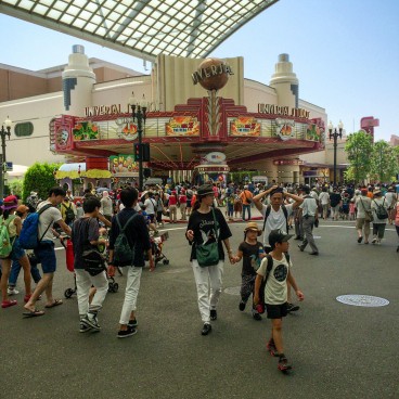 Universal Studios Japan (USJ, Osaka), canopée du monde Hollywood 2